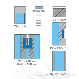 100% Impermeable Split Sheet Set